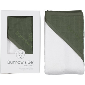 Baby Hooded Towel | Olive
