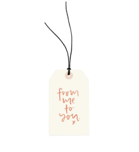 From Me To You | Gift Tag