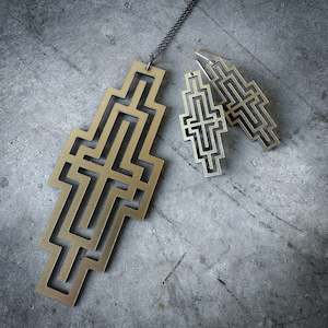 Accessories: Jewellery Set Gold, Rawe III