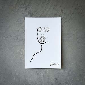 A4 Prints, Brown & White - Wāhine