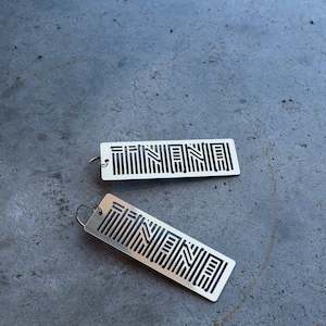 Ahau: Earrings Gold, TINANA - Ahau