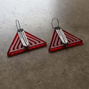 Nga Uara: Earrings Red, Mana Motuhake II