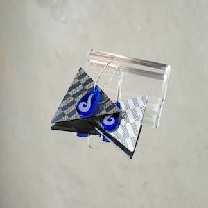 Earrings Silver, Waipunarangi