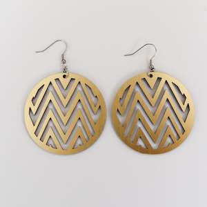 Jewellery: Earrings Gold, Mana