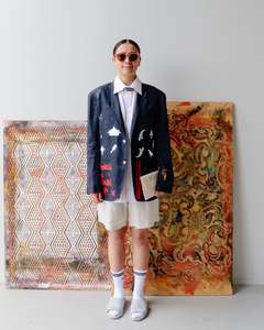 1. Tāwharau Collection Vol. V_ Mana Motuhake Blazer- Black #183