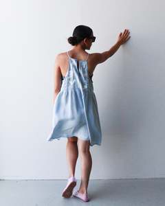 1. Tāwharau Collection Vol. VI_ Raumati DRESS - Denim #218