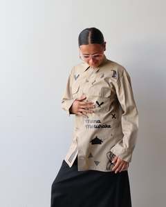 1. Tāwharau Collection Vol. VII_ Tino SHIRT - Tan #250