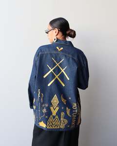 1. Tāwharau Collection Vol. VII_ Tino JACKET - Dark Denim #257