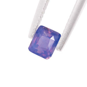 Stone: Purple Pink Sapphire Cushion 1.06 carat