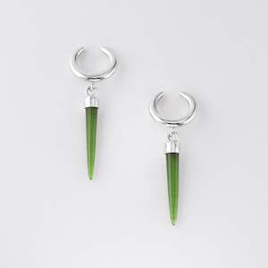 Nvk Favourites: Pounamu Skinny Point Ear Cuffs