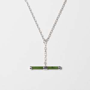 Homeland: Pounamu Fob Chain Pendant
