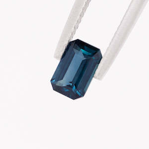 Peacock Blue Sapphire Octagonal cut 1.06 carat