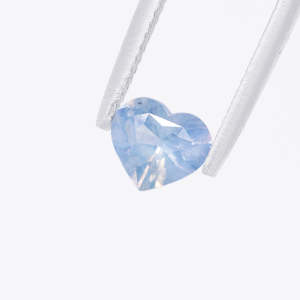 Sapphire: Opalescent Blue Heart Sapphire 1.13 carat