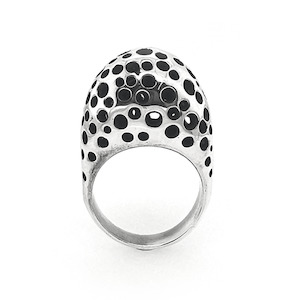 Silver Rings: Bubble Ring