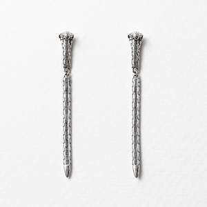 Christmas Gifts Under 200: Rising Cobra Earrings in Sterling Silver