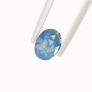 Opalescent Blue Sapphire 1.19 carat
