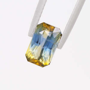 Van Gogh Wheatfield Yellow/Blue Sapphire 2.08 carat