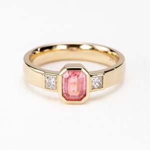 Products: Pink Lemonade Sorbet Spinel Ring