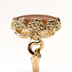 Products: Golden Rutile Quartz Bonsai Ring