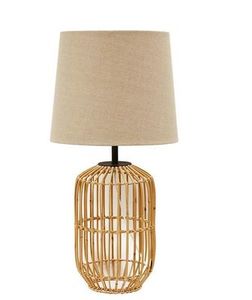 lamp base rattan