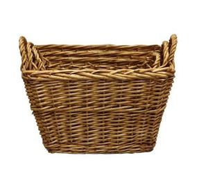 wood basket lg