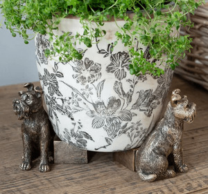 Pots & Vases: scottie dog sm set 3