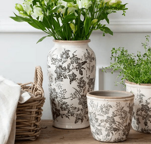 floral pot sm