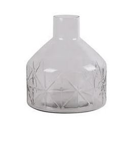 vase laudes criss cross etched