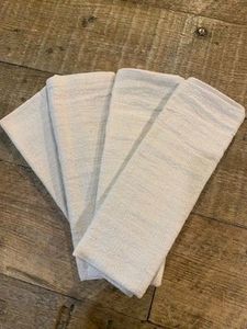 Tableware: stonewash napkin set 4 oatmeal