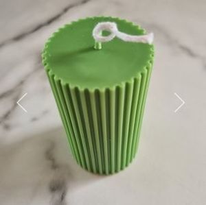 plump pillar fragrant candle