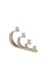 Candles, Candleholders: candleholder nami taupe/grey