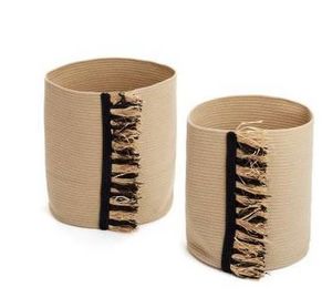 Clearance: gomez basket cotton raffia