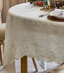 Clearance: embroidered tablecloth lg