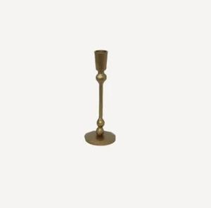 eddie gold candleholder sm