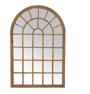 Clearance: mirror arched recycled pine