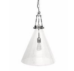 Lighting: vitrene glass brushed pewter