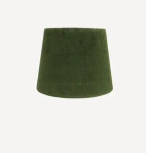 velvet lamp shade
