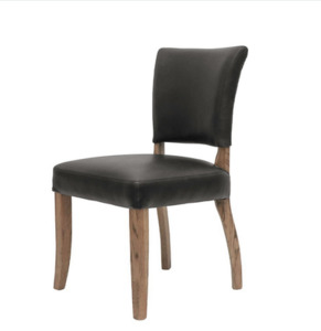 Dining Chairs: crane leather dining chair