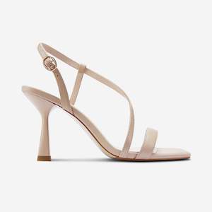 Sandals: Gabby Sandal Heel | Nude Leather