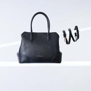 Bags: Melba Handbag | Black Pebble