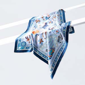 Gifts: Animals of the World 90x90cm Silk Scarf