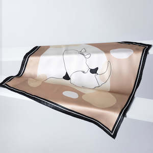 Gifts: Coco The Rhino Scarf 65x65
