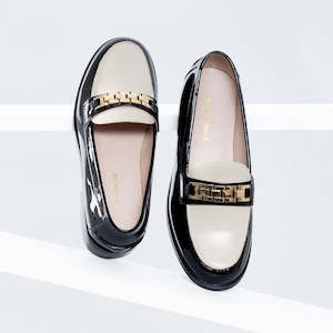 Loafers 1: Ralph Loafer | Black/nude leather
