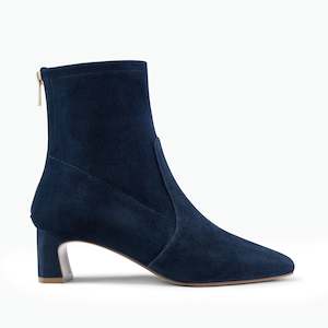 All New: Demi Ankle Boot | Navy suede