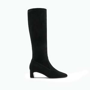 Dakota Ltd Ed Knee High Boot | Black suede