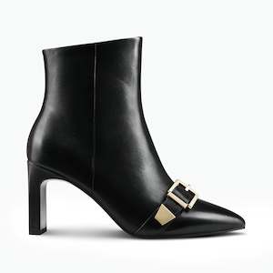 Rome Ltd Ed Ankle Boot | Black leather