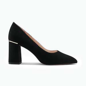 Heels: Nova Heel | Black suede