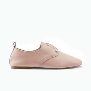 Xeno Flat | Pastel Pink Pebble Leather