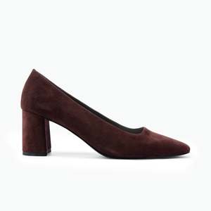 Heels: Isla Heel Choc-Cherry Suede