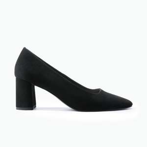 Isla Heel Black Suede